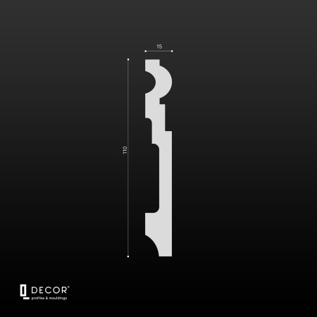 Плинтус Q Decor SX040