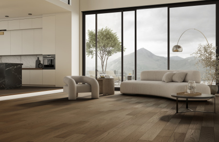 Кварцевый паркет Quartz Parquet Классик Дуб Брауни 413 7/1,2 мм